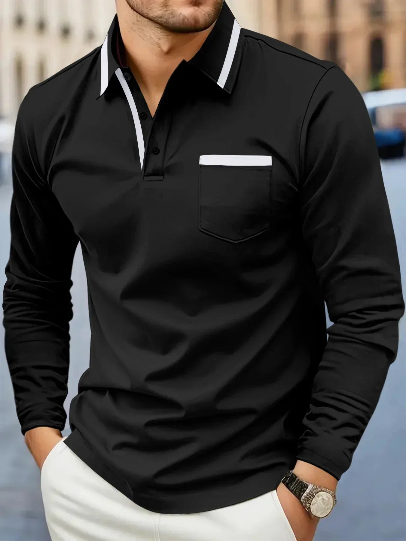 Polo Svetr Casual