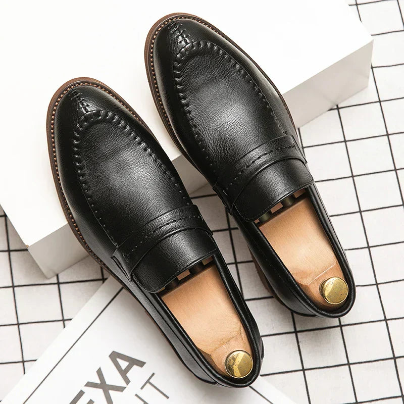 Kožené Mokasíny