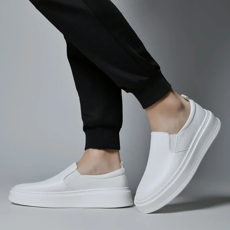 Kožené Slip-On Boty