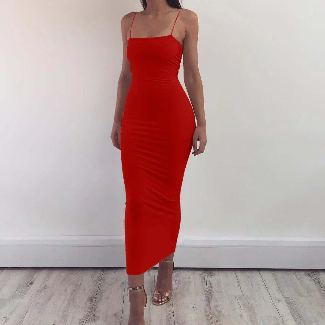 Jasmine | Glamour šaty s tenkými ramínky