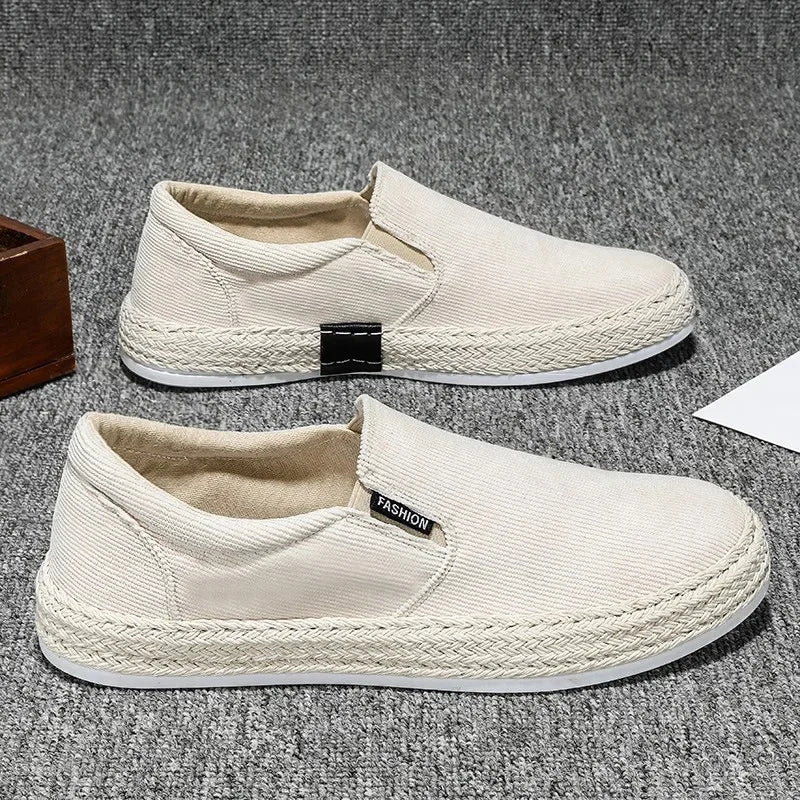 Prodyšné Plátěné Slip-On Boty