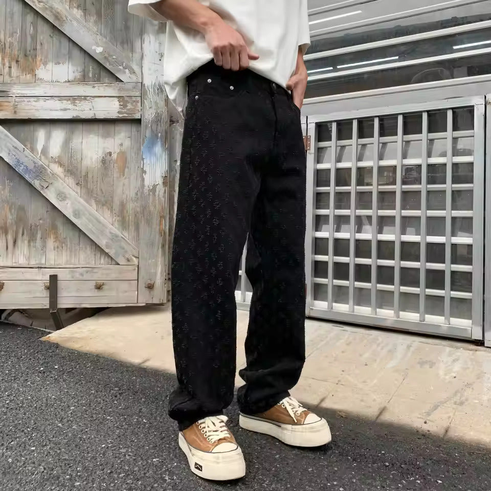 Džíny z Denim Jacquard