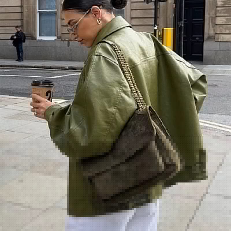 Lisa | Oversized kožená bunda