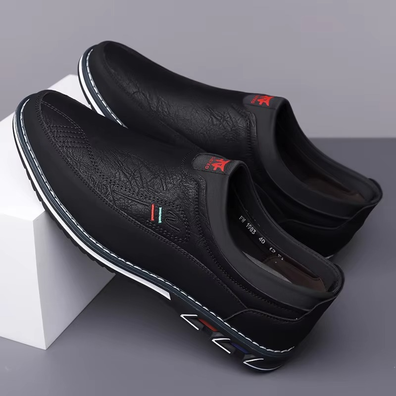 Kožené Slip-On Business Boty