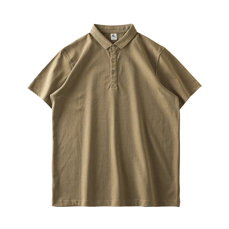 Pánská Bavlněná Polo Košile
