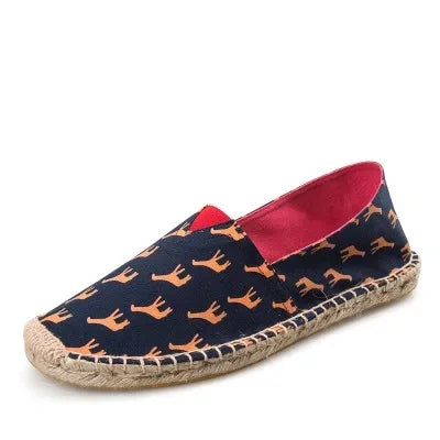 Elegantní Espadrilky z Plátna
