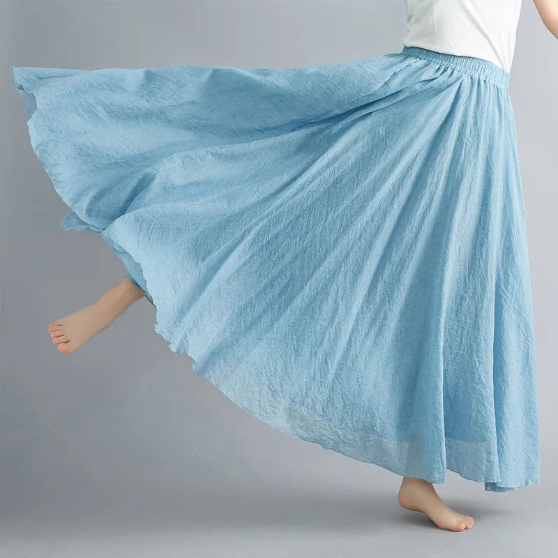 Marie | Dlouhá Elastická Sukně