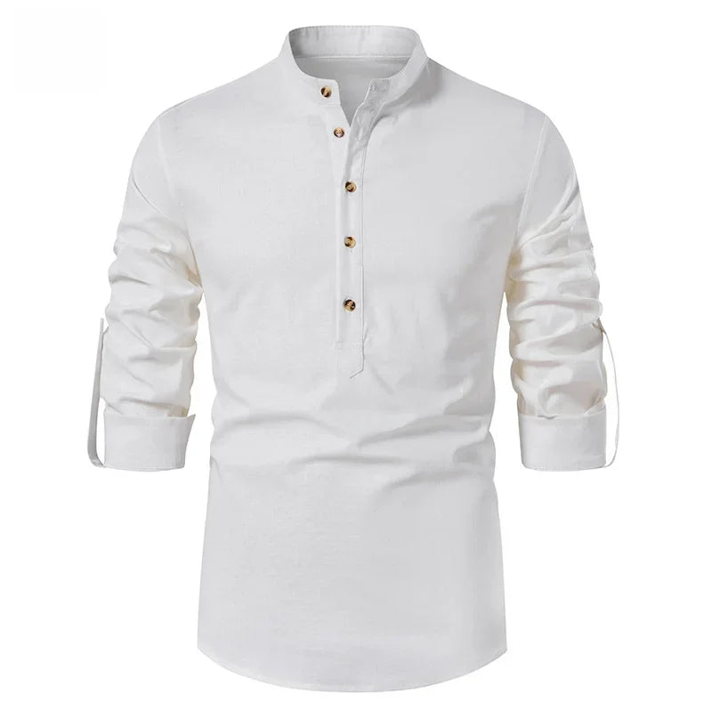 Elegantní Lněná Košile
