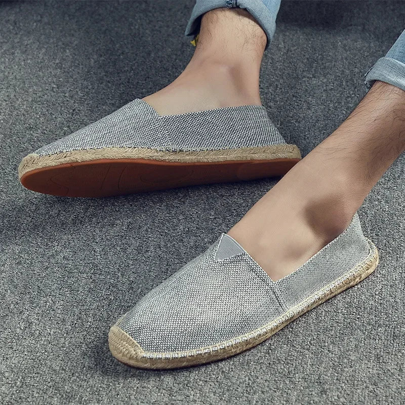Elegantní Espadrilky z Plátna