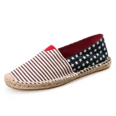 Elegantní Espadrilky z Plátna