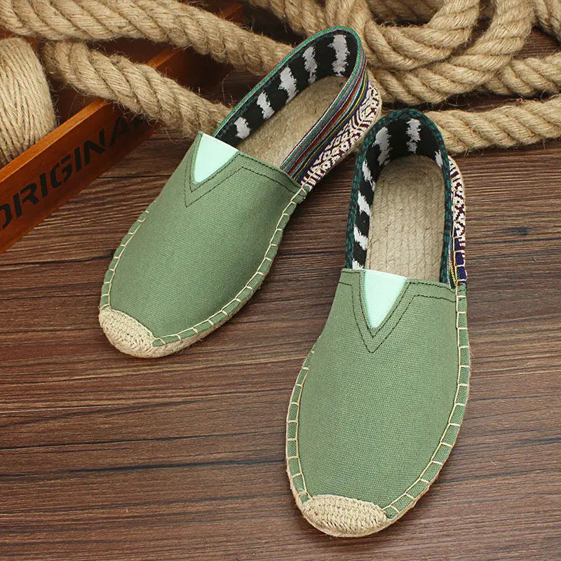 Klasické Plátěné Espadrilky