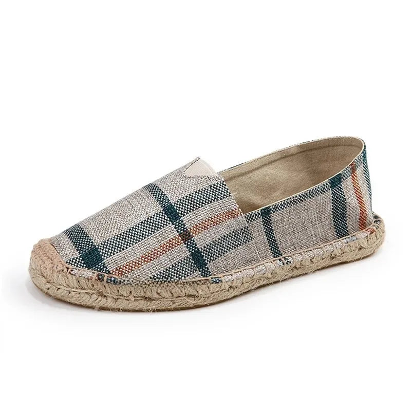 Elegantní Espadrilky z Plátna