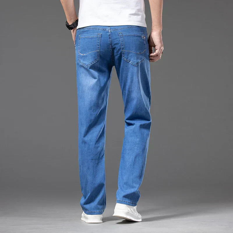 Džíny Denim Straight Casual
