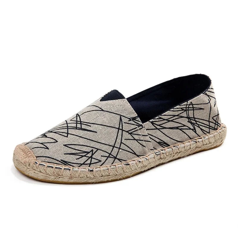 Elegantní Espadrilky z Plátna