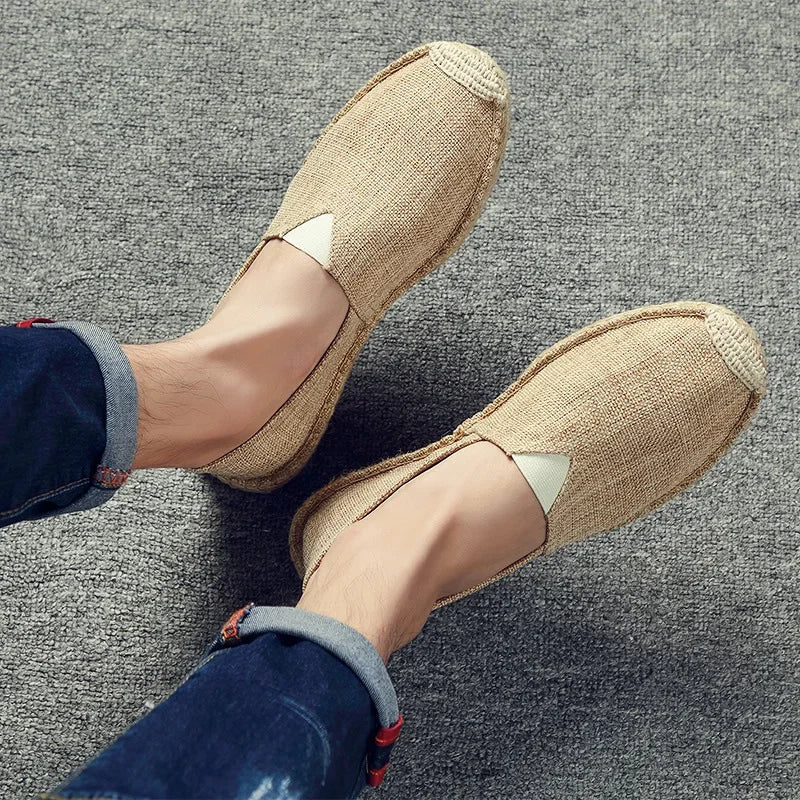 Elegantní Espadrilky z Plátna