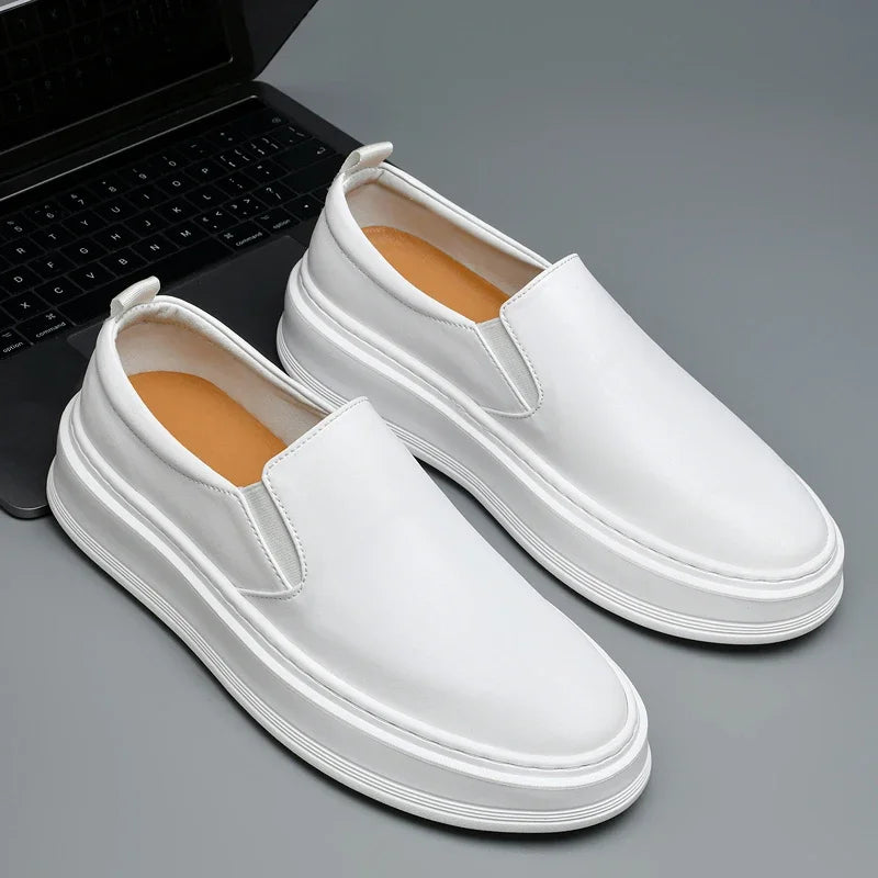 Kožené Slip-On Boty