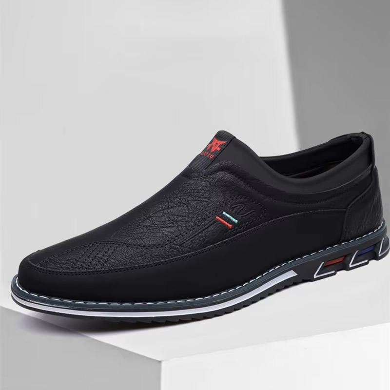 Kožené Slip-On Business Boty