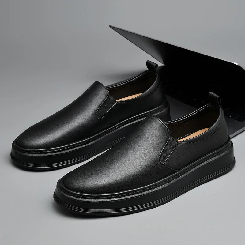 Kožené Slip-On Boty