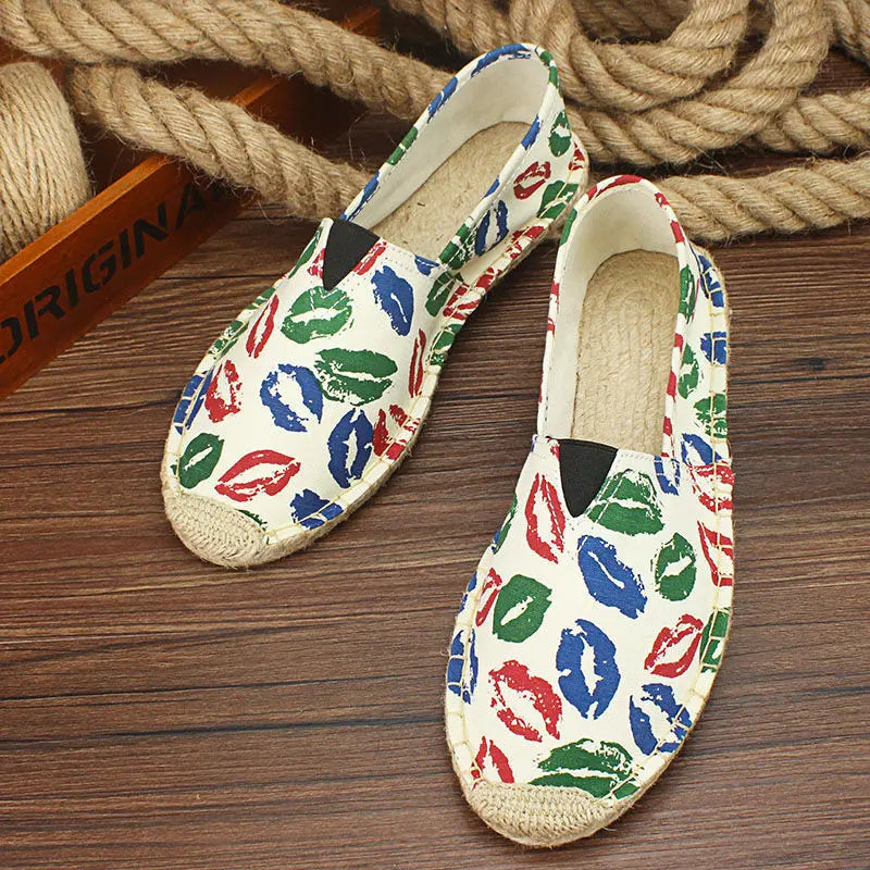 Klasické Plátěné Espadrilky