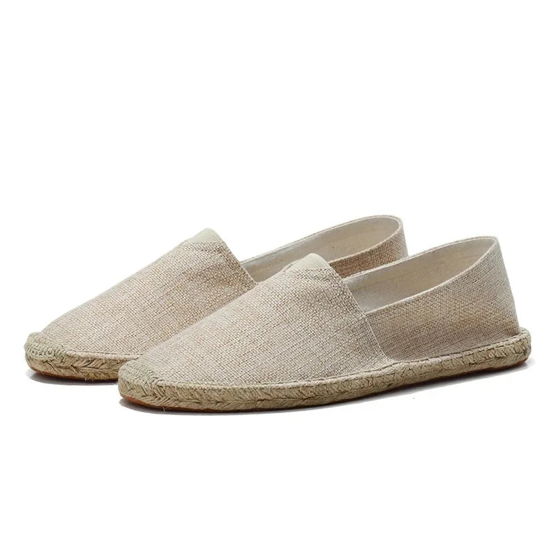 Elegantní Espadrilky z Plátna