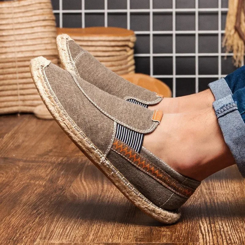 Elegantní Espadrilky z Lnu