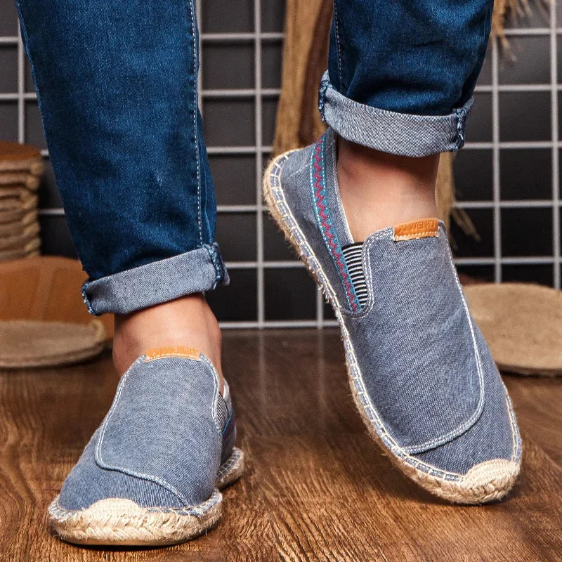 Elegantní Espadrilky z Lnu