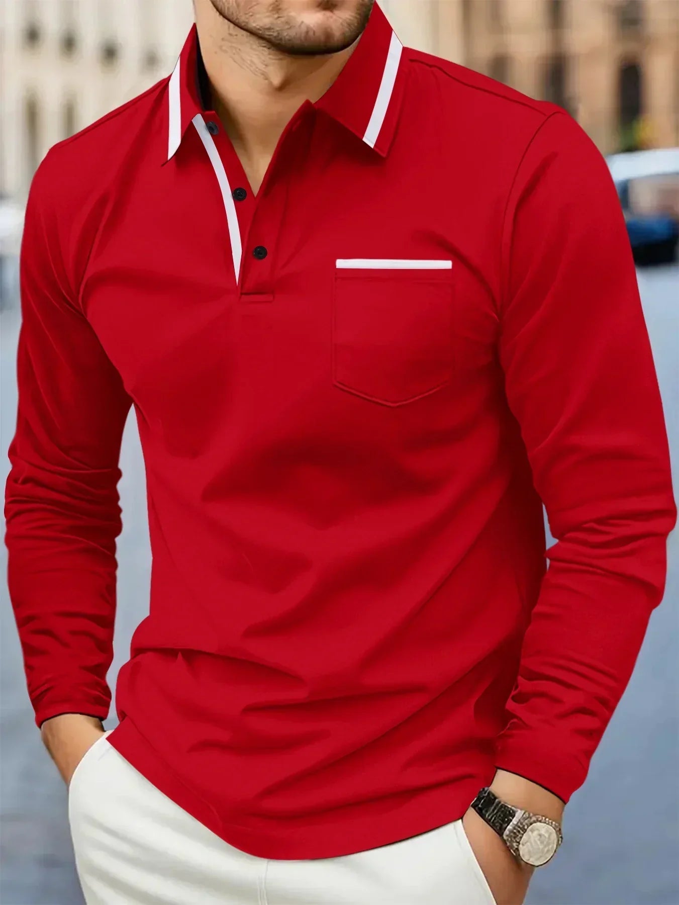 Polo Svetr Casual