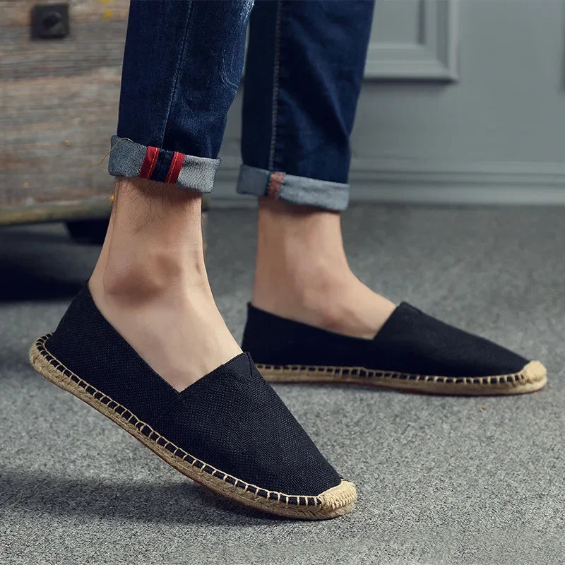 Elegantní Espadrilky z Plátna
