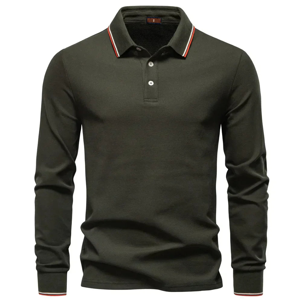 Elegantní Polo Svetřík