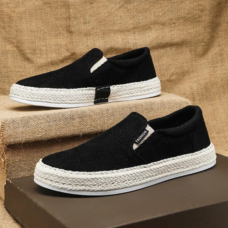 Prodyšné Plátěné Slip-On Boty