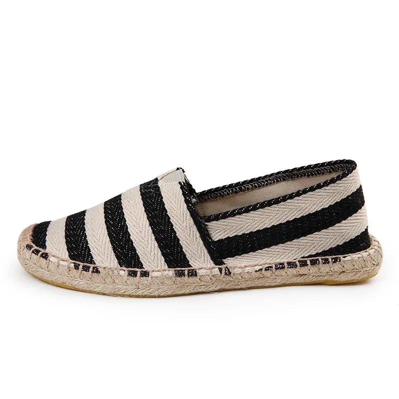 Elegantní Espadrilky z Plátna