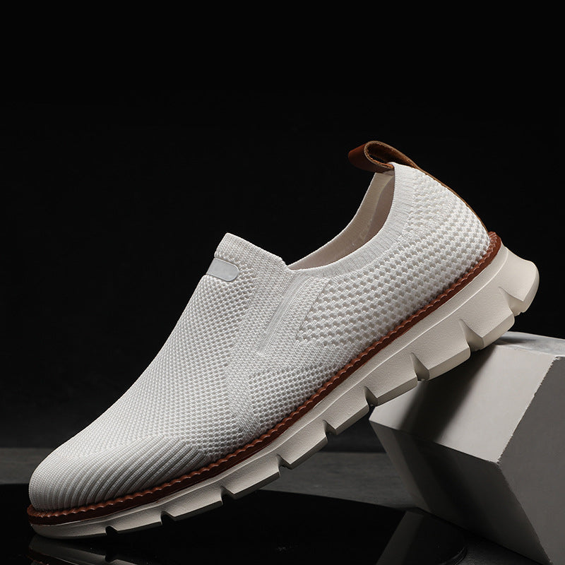 Pánské Slip-On Boty z Mřížkované Tkaniny