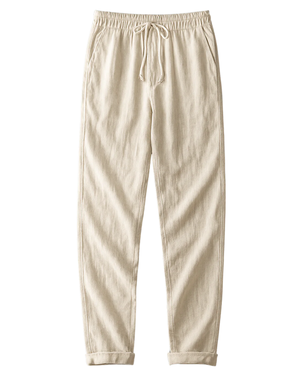 Elegantní Lněné Kalhoty