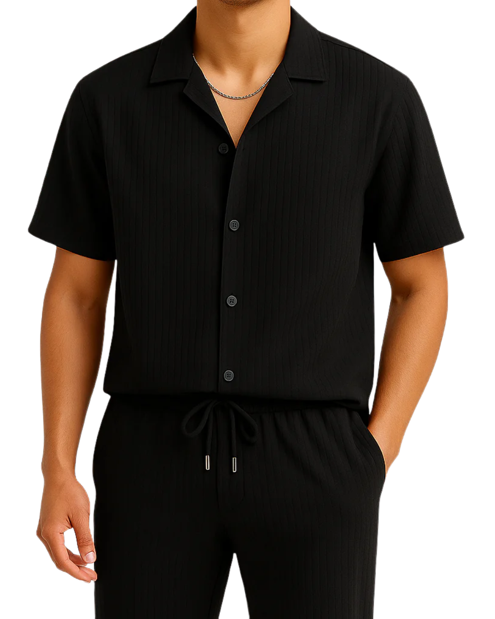 Elegantní Lněný Set