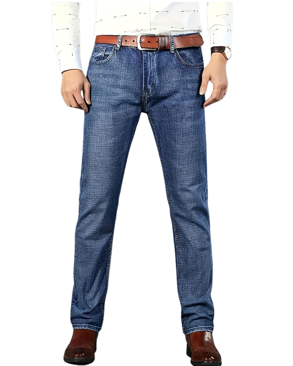 Džínsy z denimu Milan