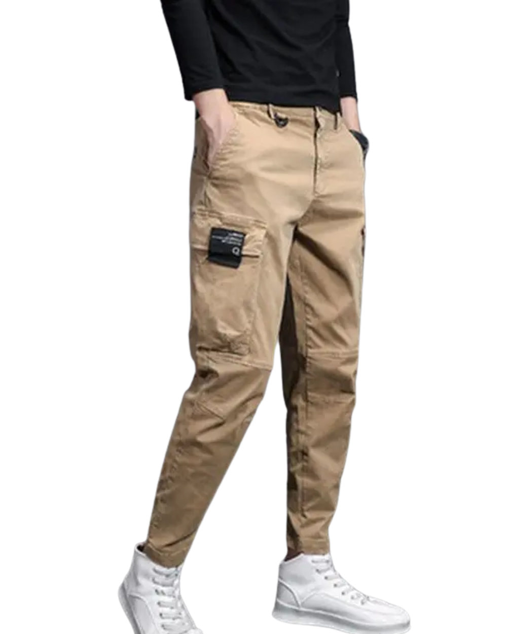 Elegantní Cargo Kalhoty pro Muže