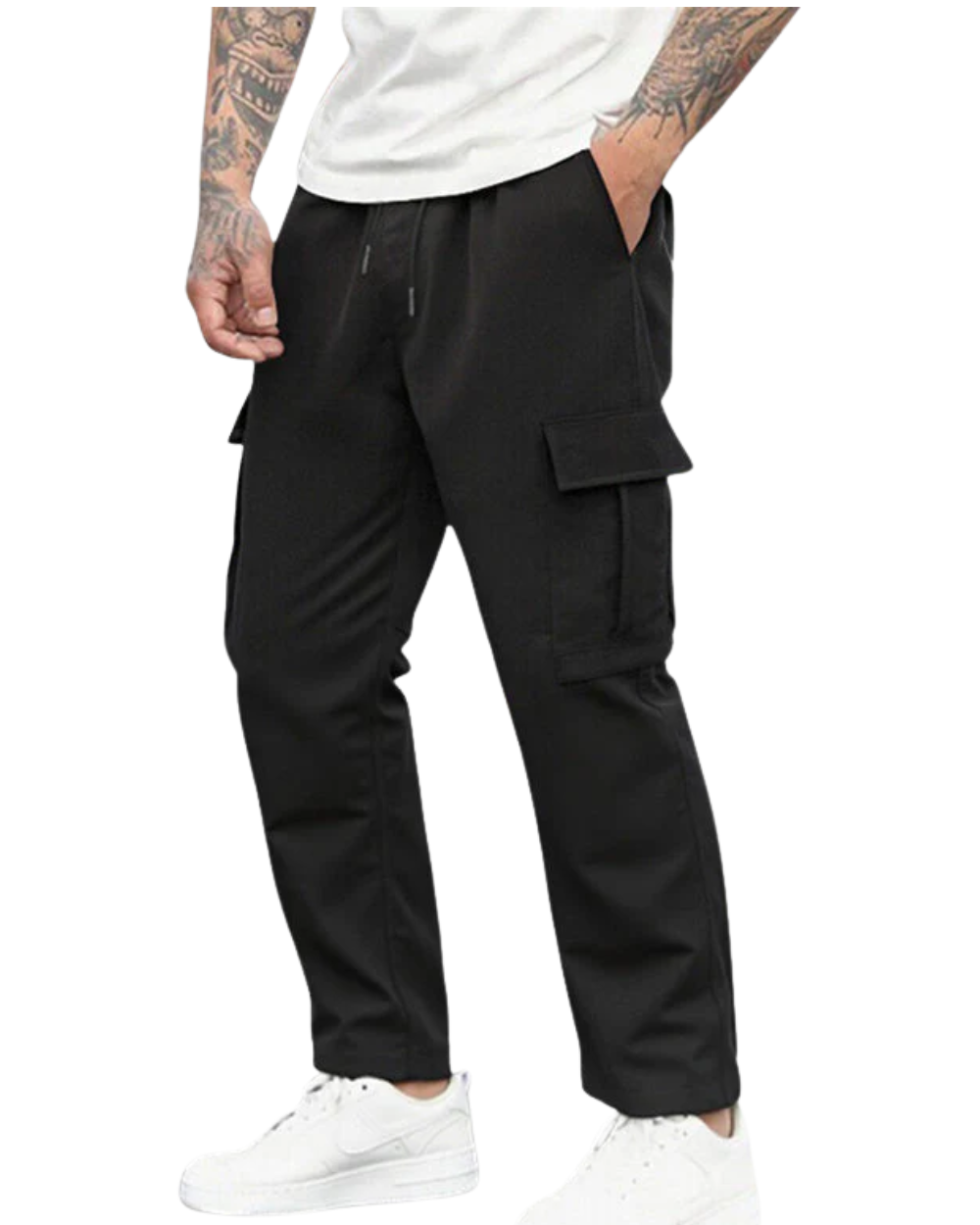 Elegantní Cargo Kalhoty
