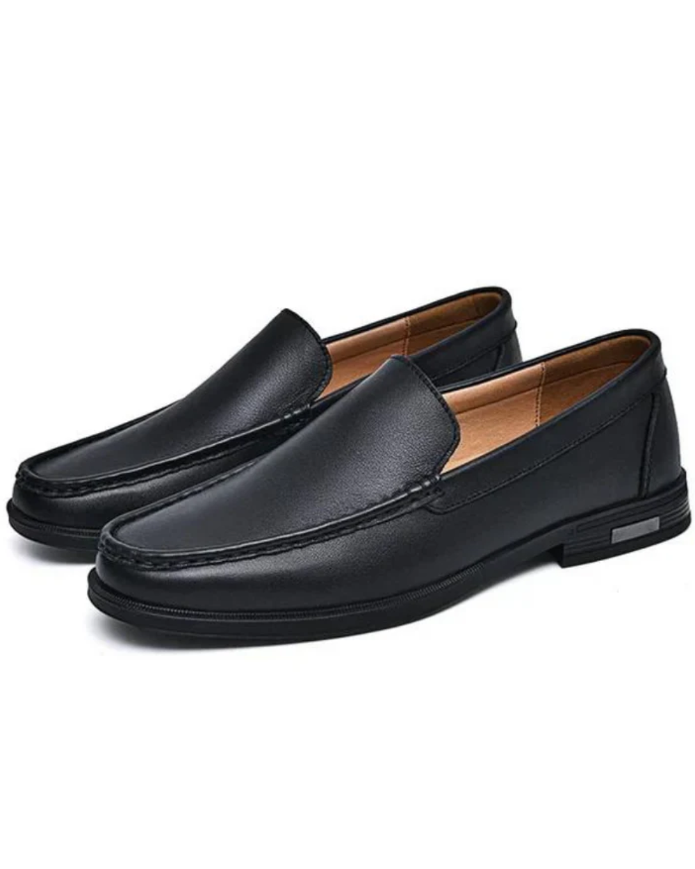 Elegantní kožené mokasíny
