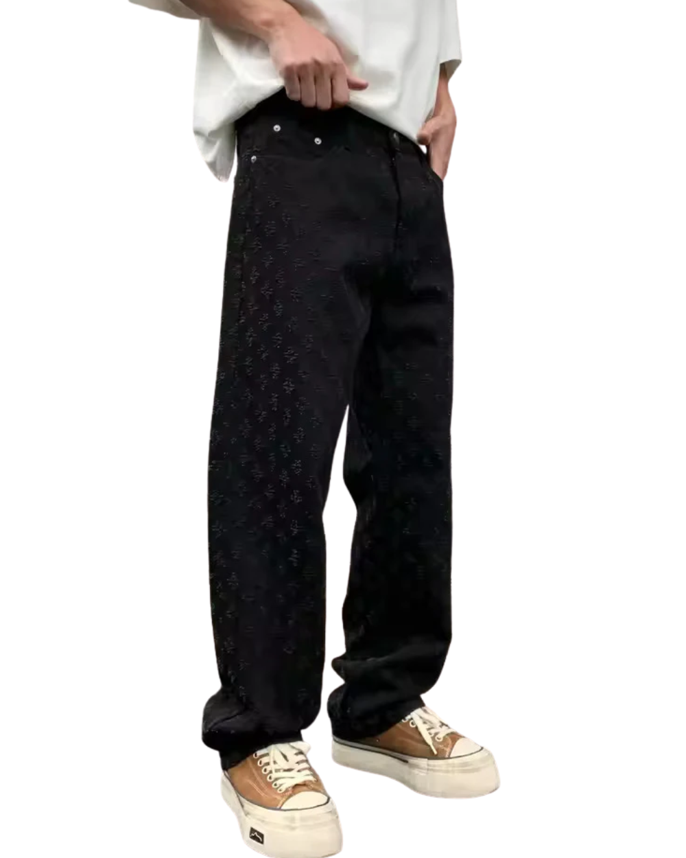 Džíny z Denim Jacquard