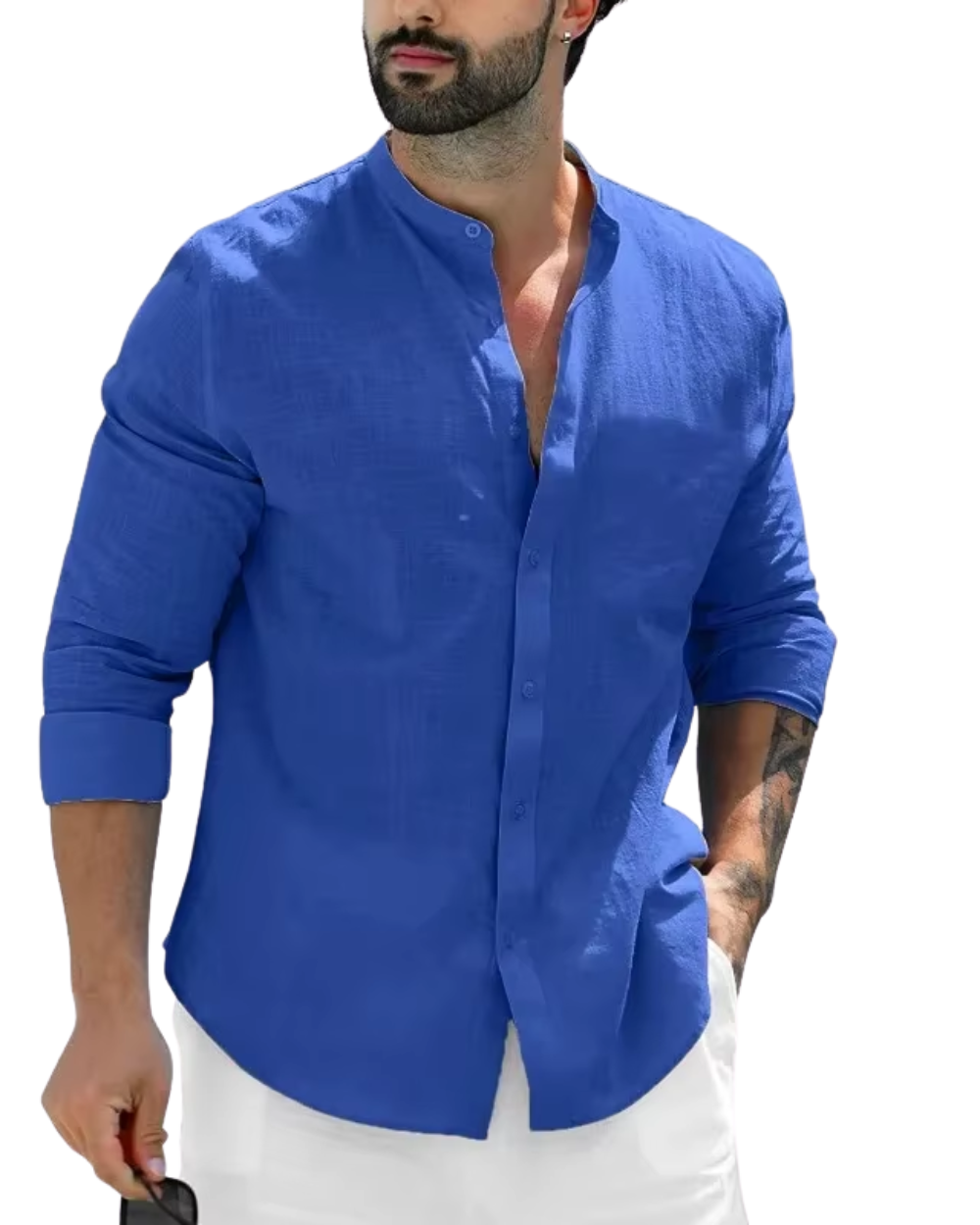 Pohodlná Lněná Košile