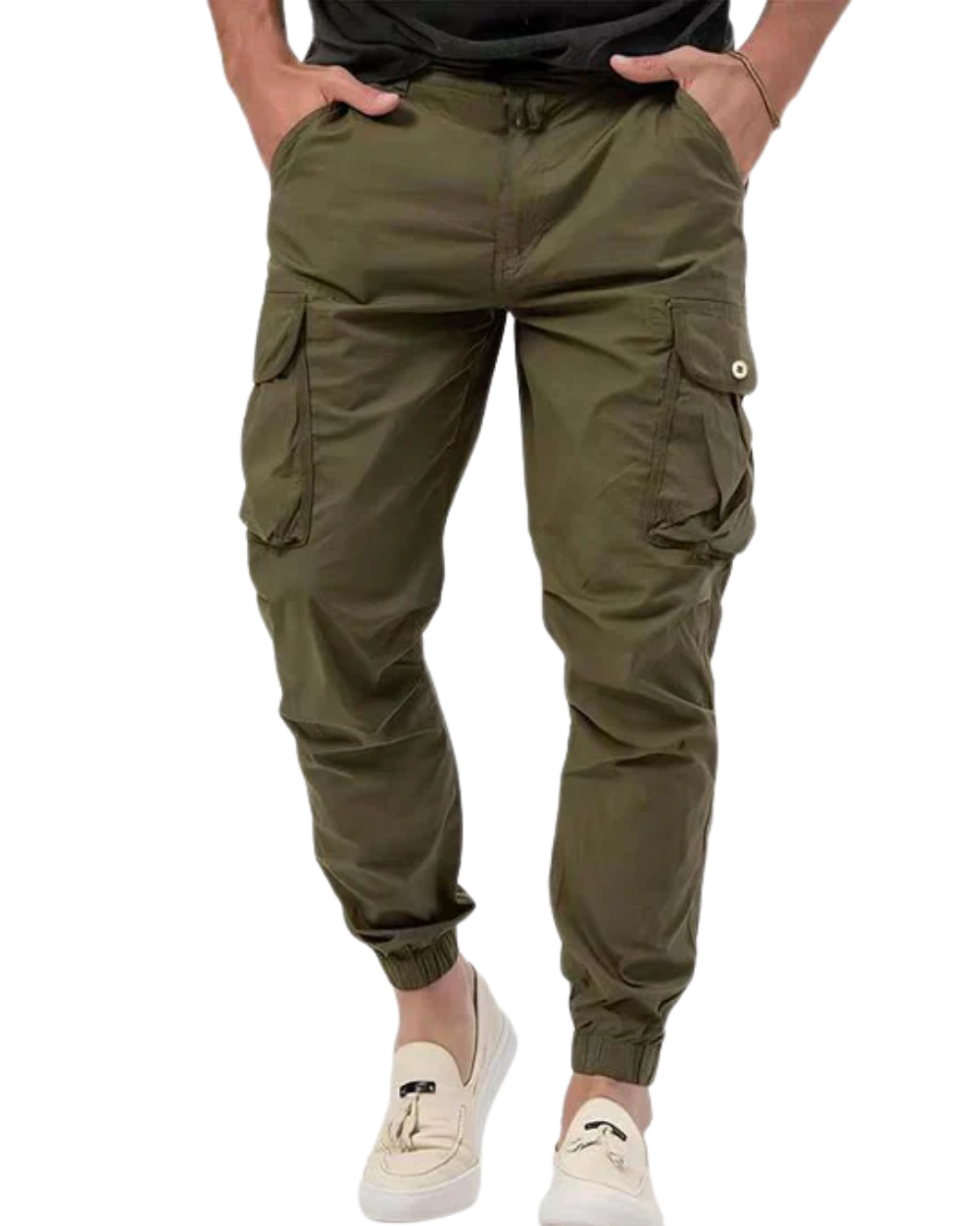 Elegantní Cargo Kalhoty
