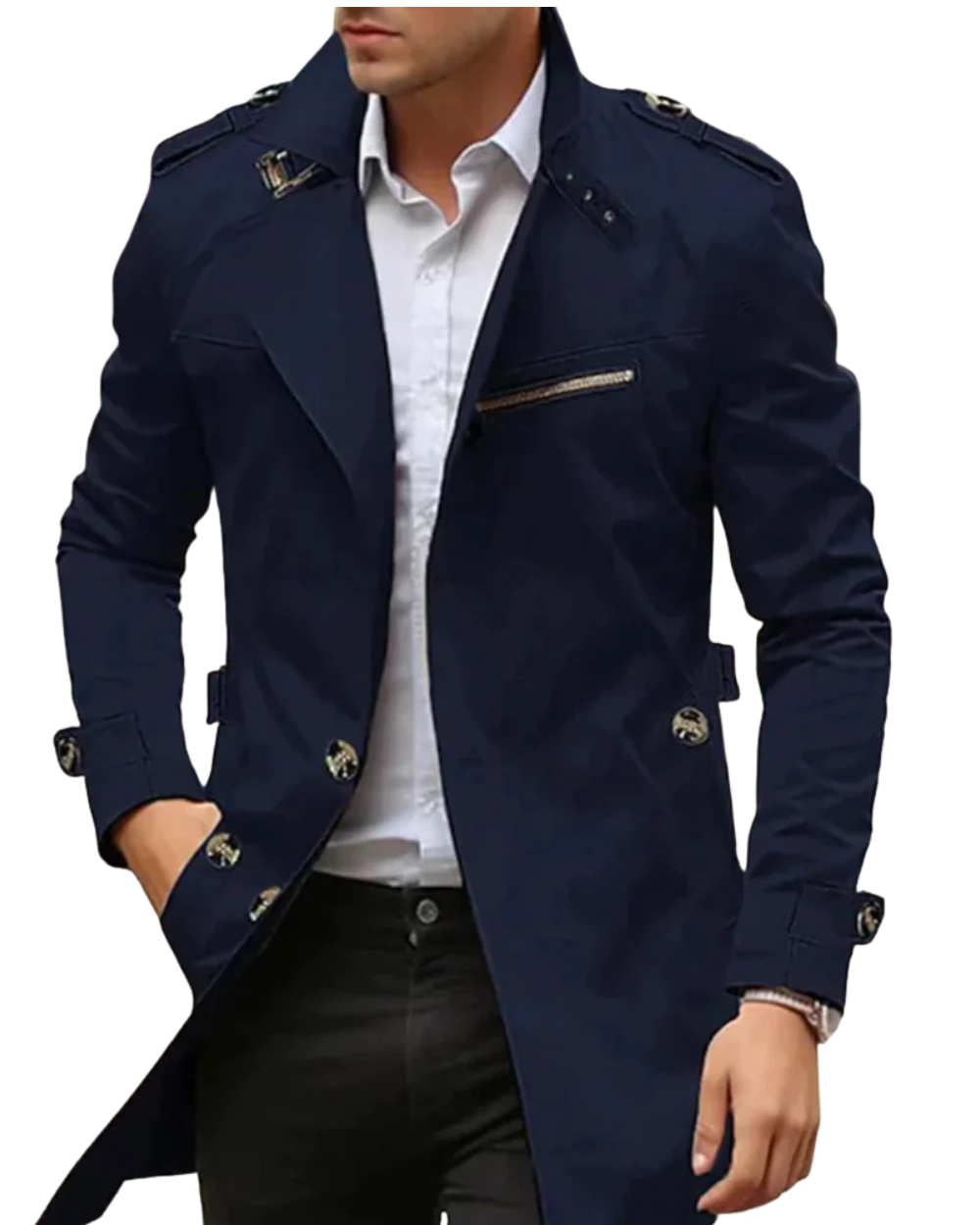 Elegantní Trench Coat pro Muže