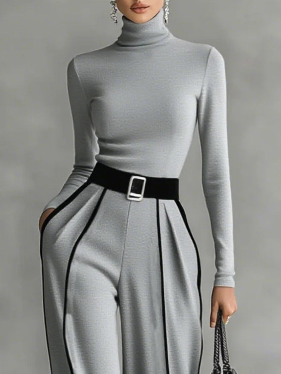 Vera™ || Elegantní set s kontrastními detaily