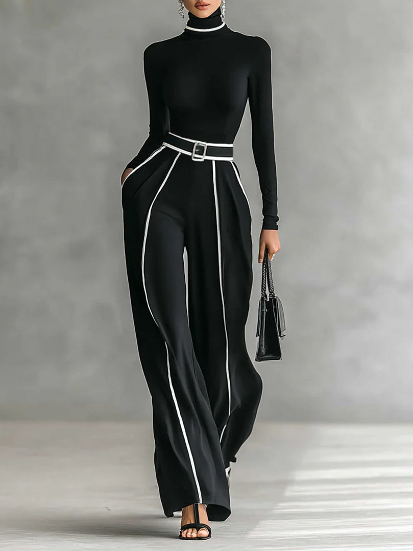 Vera™ || Elegantní set s kontrastními detaily
