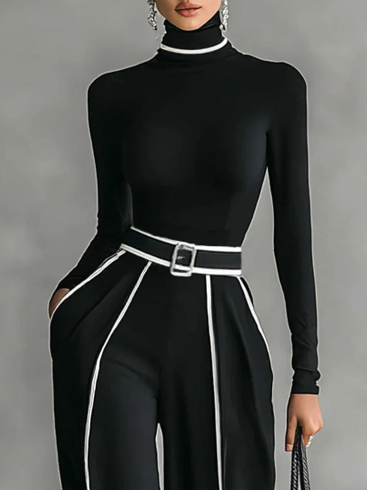 Vera™ || Elegantní set s kontrastními detaily