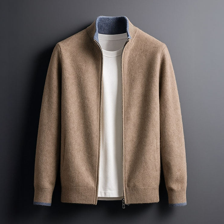 Elegantní Kašmírový Cardigan