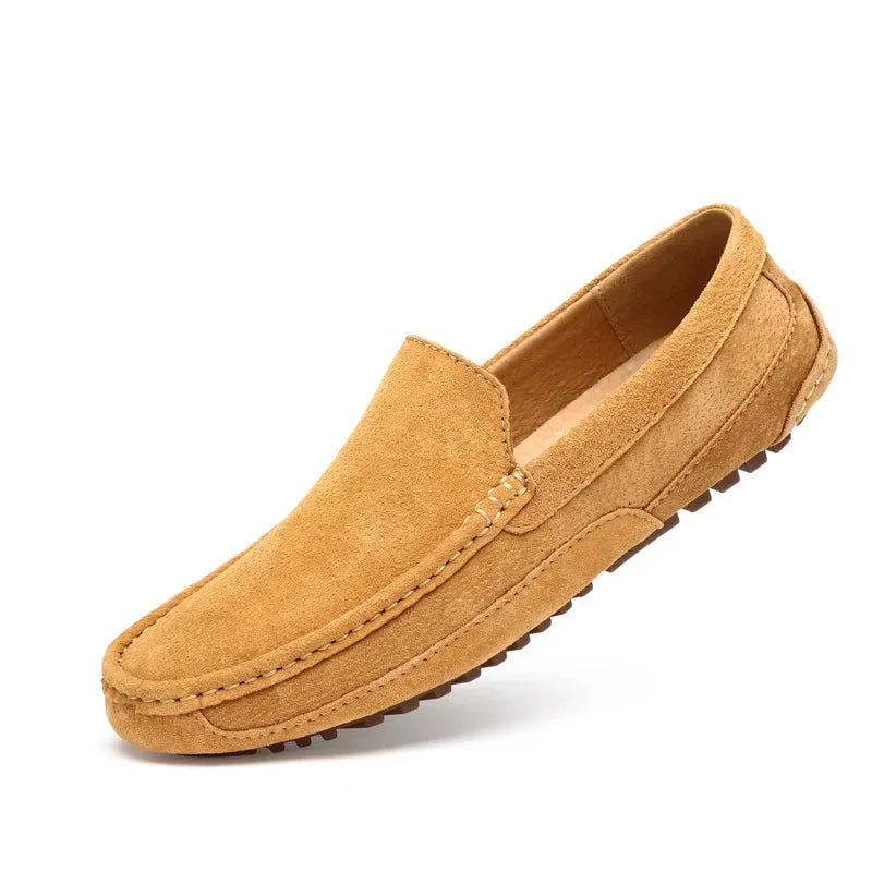 Prémiové semišové mokasíny Chic