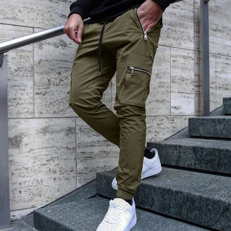 Elegantní Cargo Kalhoty
