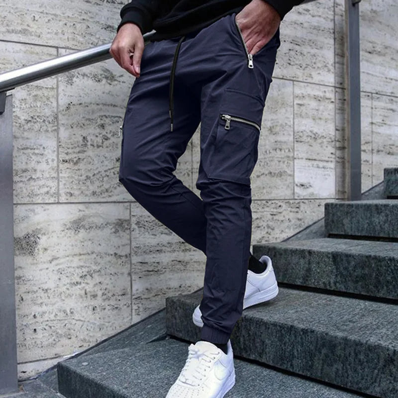 Elegantní Cargo Kalhoty