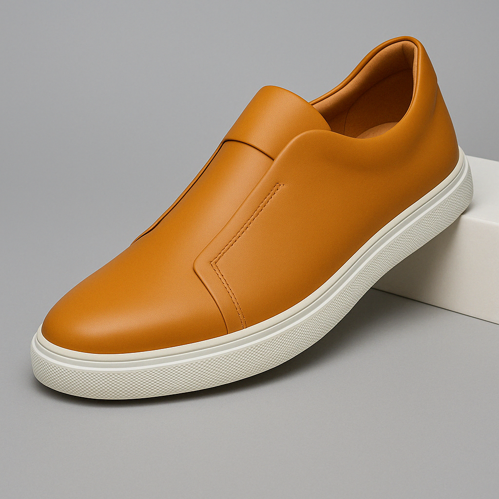 Elegantní Kožené Slip-On Boty